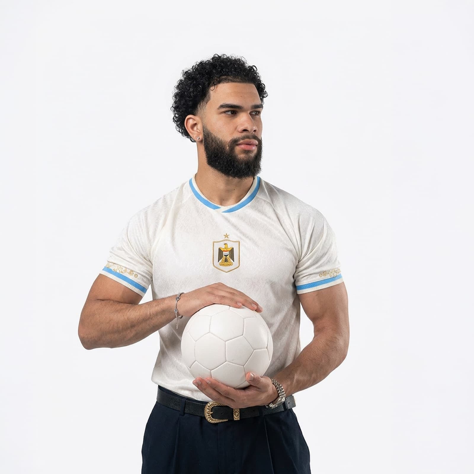 Iraq 40 jersey styled flat