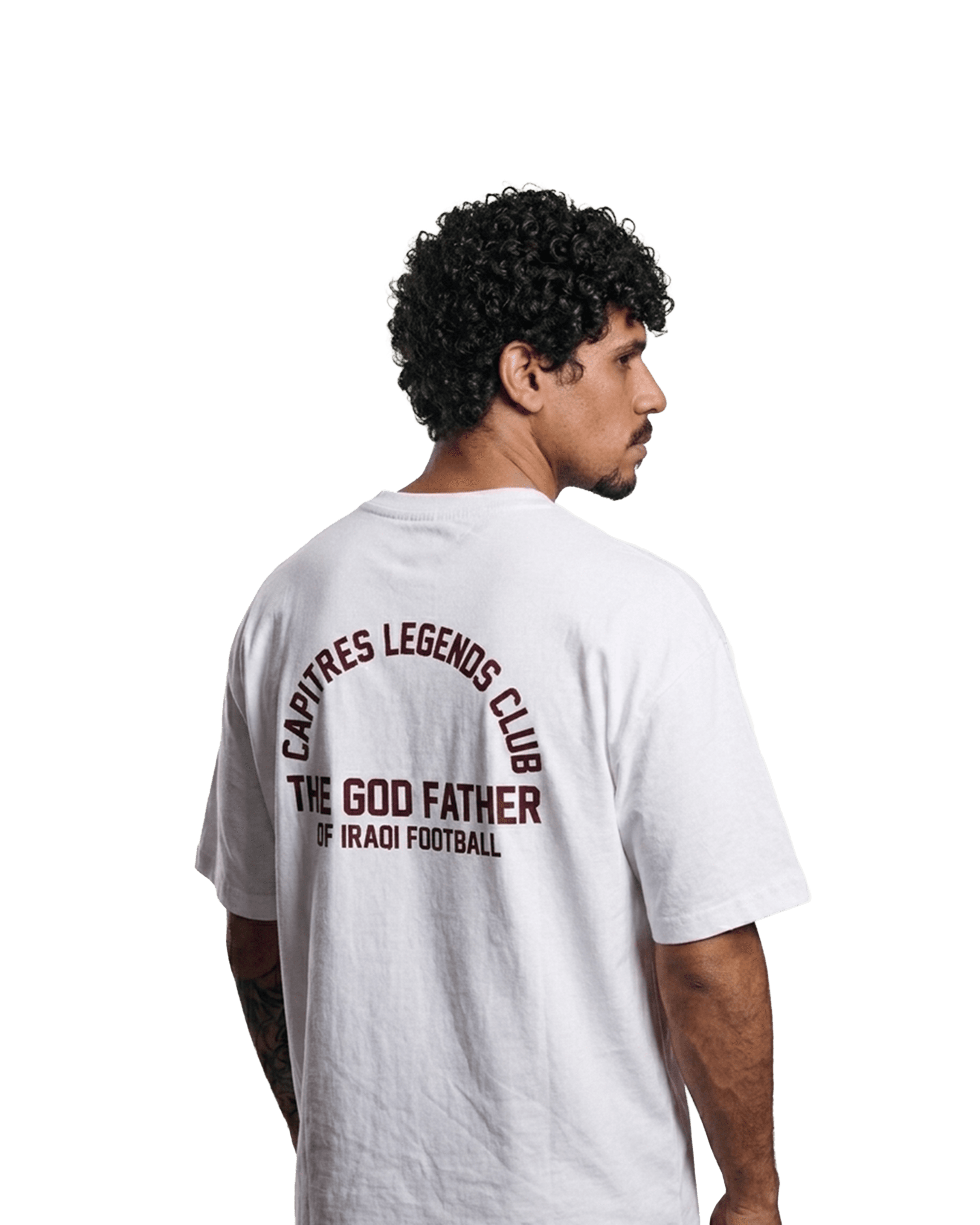 Ammo Baba t-shirt, Ammo Baba tee, Ammo Baba shirt Emmanuel Baba Dawud, Ammo Baba Iraq coach Iraq football legend tee, Iraqi legend t-shirt oversized football tee, heavyweight cotton tee, screen print football shirt Iraq 1986 coach, Iraq Mexico 86 coach