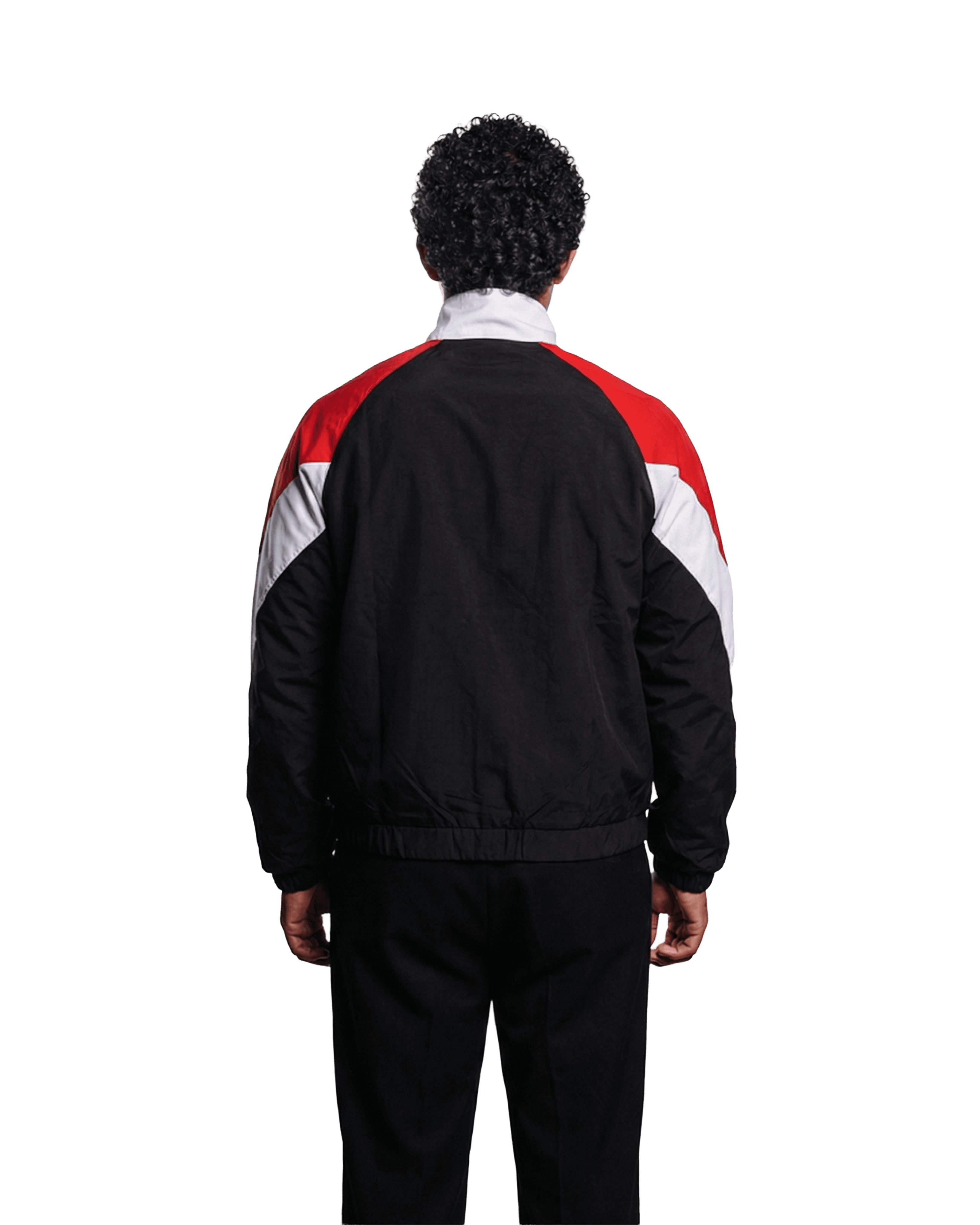 Iraq track jacket, Iraq 90s jacket, Iraq retro jacket Iraq national team jacket, Iraq football jacket, Iraq training jacket vintage Iraq jacket, Iraq 1990s football shirt reissue raglan track jacket, retro raglan jacket, colour block track jacket black and red track jacket, flag colours jacket
